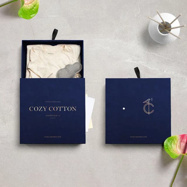 Custom clothing box